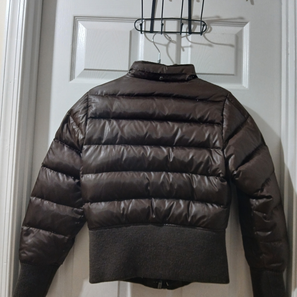 Triple F.A.T. Goose Vintage Goose Down Puffer/Bomber Jacket Size Small for Women - Picture 12 of 13
